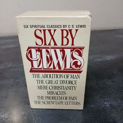 Six by Lewis; C. S. Lewis, Macmillan, 1978, Spiritual Classics, 6 Box Set ACC