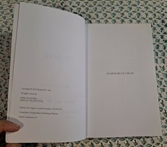 Cry For Me by Richard M. Awe, Feb 2015, SIGNED by Author, 221 pages, softcover