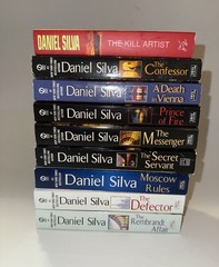 Lot of 21 Gabriel Allon Books by Daniel Silva Spy Series in Mixed Formats