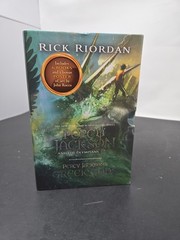 Percy Jackson and the Olympians Complete Series and Greek Gods 6 Book Boxed Set