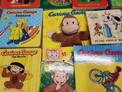 Lot of 10 CURIOUS GEORGE Board Books by Margret & H. A. Rey „Random Mix”