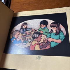 String of Beads by Margarette S. Reid (1997, Hardcover) Double Signed w Sketch!