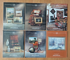 Lot of 6 The Magazine Antiques 1998 June-November Like New Condition