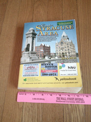 Greater Syracuse NY Phone Book 2014-15 Business ONLY 315 Area Code BIG Free Ship