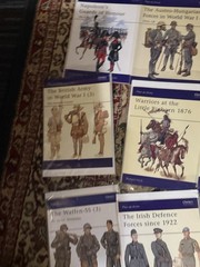 Osprey Men-at-Arms Various Series Illustrated Military War Book Lot of 69