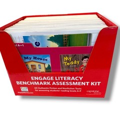 Engage Literacy Benchmark Assessment Kit Level A-P Capstone Classroom 60 texts