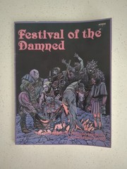 1991 Festival of the Damned An Ars Magica Roleplaying Story Atlas Games AG3035