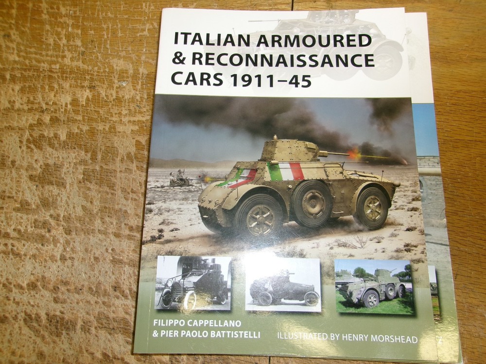 Osprey New Vanguard – #261 Italian Armoured and Reconnaissance Cars 1911-45
