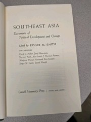 Southeast Asia Documents of Political Development & Change 1974 Hardcover