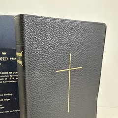 Oxford Book Of Common Prayer French Morocco Leather – Nice- 07616 Box 1952