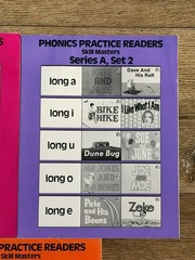 PHONICS PRACTICE READERS SERIES A SET 1-3 SKILLMASTERS By Modern Curriculum