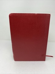 The Congressional Club Cook Book 1993 Red Faux Leather Cookbook