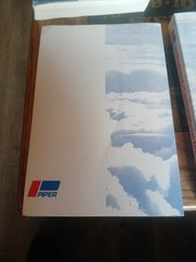 1979 Piper Commercial Pilot & Flight Briefers Manual & Workbook Lot Aviation (R)