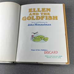 Ellen and the Goldfish John Himmelman 1990 Hardcover Book
