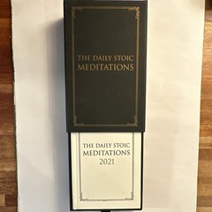 The Daily Stoic Meditations 2021 Hardcover Book w/ Slipcase (English) – RARE!