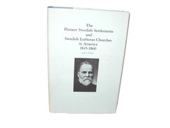 Vintage 1984 Pioneer Swedish Settlements + Swedish Lutheran Churches EXCELLENT