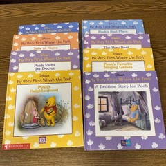 VTG Lot of 8 – Disney’s My Very First Winnie the Pooh Hardcover Books 1997-2002
