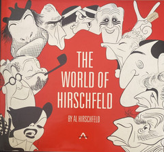 The World of Hirschfeld by Al Hirschfeld 1970 1st Edition Hardcover
