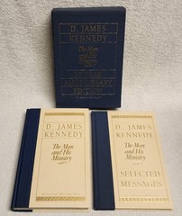 D James Kennedy The Man and His Ministry 2 Hardcover Book Box Set Coral Ridge