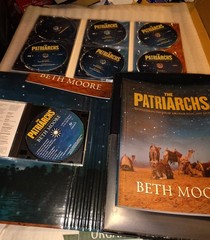 The Patriarchs Beth Moore Bible Study Leader Kit DVDs CD Member Guide LifeWay