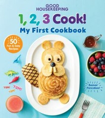 Good Housekeeping 1,2,3 Cook! : My First Cookbook, Hardcover by Merker, Kate …