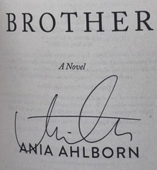 ANIA AHLBORN BROTHER SIGNED AUTOGRAPHED PAPERBACK BOOK HORROR #3