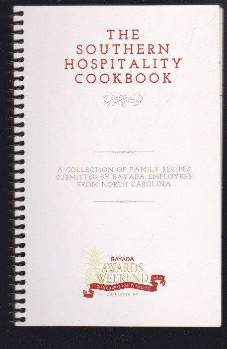 The Southern Hospitality Cookbook by Morris Press Cookbooks – Spiral Bound LN