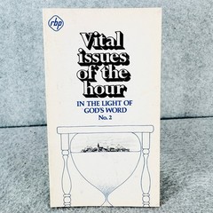 Vital Issues of the Hour No. 2 1976 Regular Baptist Press Christian Studies RBP
