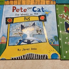 Pete The Cat Books Lot Of 6 Large Hardcover Picture Kids Easter Halloween Xmas