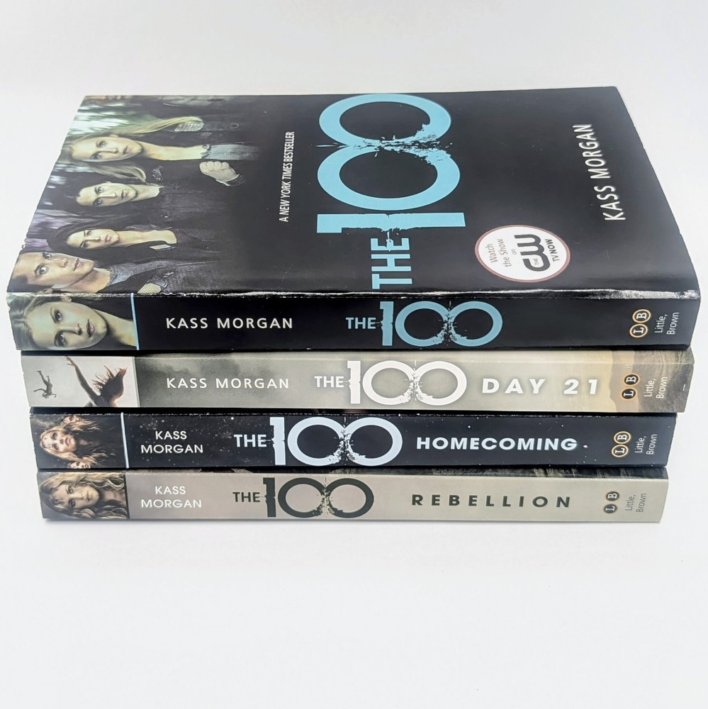 The 100 Series 1 2 3 4 Complete Book Set Kass Morgan Day 21 Homecoming Rebellion