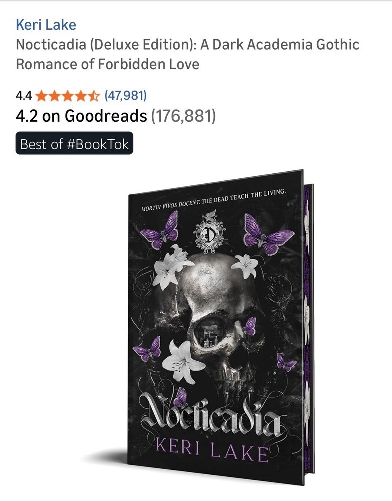 Nocticadia by Keri Lake (2025, Paperback)