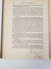 Danger Forward – First Division in World War II – WWII Veteran’s Annotations
