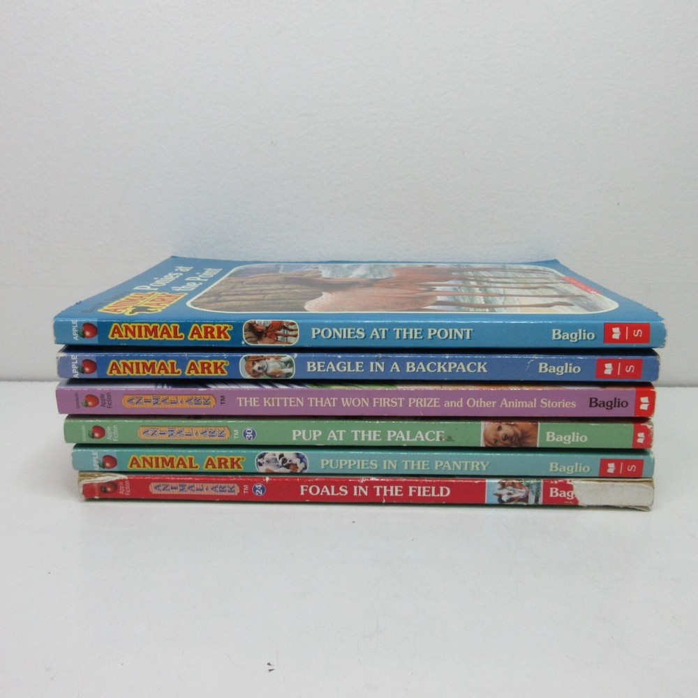 Lot of 6 Animal Ark Series Paperback Books by Ben M. Baglio