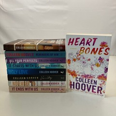 Colleen Hoover 9 Trade Paperback Book Lot Heart Bones Layla All Your Perfects