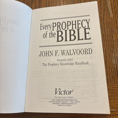 Every Prophecy Of The Bible By John F. Walvoord PB