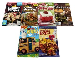 Betty Crocker & Pillsbury Cookbooks Lot Of 6 Mid 90s-Early 2000s Grilling Baking