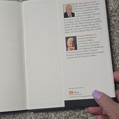 Ken Blanchard Colleen Barrett Lead with LUV Hardcover FT Press 2010 Leadership