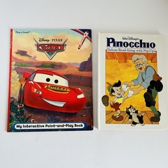 Disney Children’s Book Lot 8 Mixed Titles Hardcover Paperback Mixed Ages Vintage
