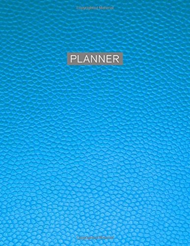 PLANNER: 8.5″ X 11″ DAILY NO DATE UNDATED NON DATED DAILY By Watercolor Daily