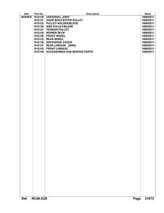 KUBOTA RC48-G20 Mower Deck Parts List Manual – STEEL WIRE BOUND – TOUGH COVERS