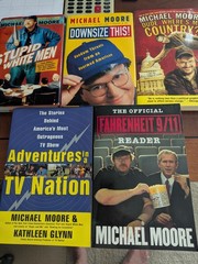 Michael Moore 5 Pack Books HC & Paperback NM