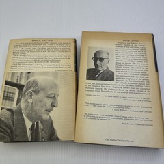 Grant Moves South & Grant Takes Command Bruce Catton Two Vols HC Little Brown co