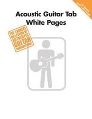 Acoustic Guitar Tab White Pages – Paperback By Hal Leonard Corp. – GOOD