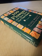 Vintage 1997 „100 Flowers and How They Got Their Names” By Diana Wells Hardcover