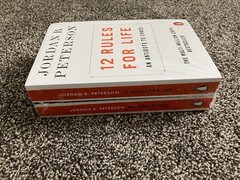 Jordan B. Peterson lot of 2 Trade Paperbacks 12 Rules for Life & Beyond Order