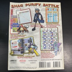 Nintendo GameCube Pokemon Colosseum Official Brady Games Strategy Guide W Poster