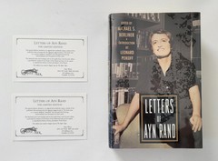 Letters of Ayn Rand Limited Ed HC Signed w Repro Letter, Number 134 of 225