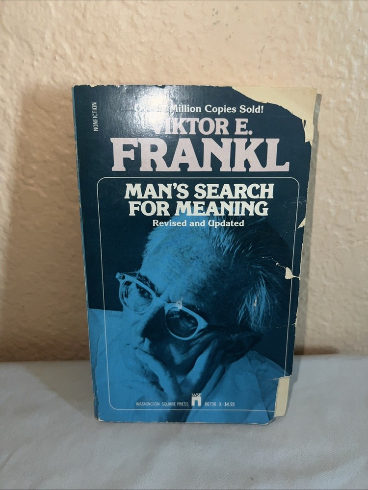 Viktor E Frankl Mans Search For Meaning Revised & Updated Paperback 1985