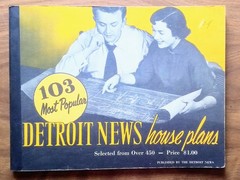 Vintage Book 103 Most Popular Detroit News House Plans Michigan Architecture