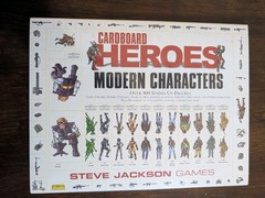Steve Jackson Cardboard Heroes #2120 NEW RPG 436 Full-Color Fantasy Miniatures